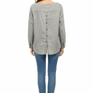 Ann Taylor Long Sleeve Top - Taupe
